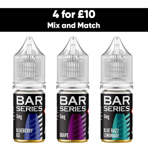 Bar Series 10ml Nic Salts (50VG/50PG)