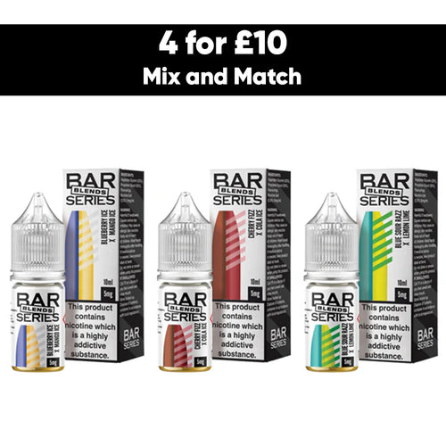 Bar Series Blends 10ml 5mg Nic Salts (50VG/50PG)