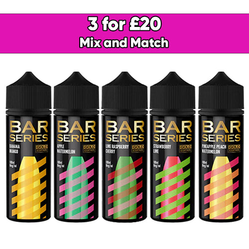 Bar Series Gold Edition 0mg 100ml Shortfill (70VG/30PG)