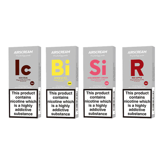 AIRSCREAM Air 19mg PreFilled Pods 1.2Ω 2ml 2 Pack