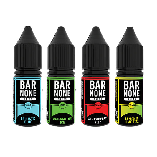 BAR NONE 10mg Nic Salts 2 Pack (50VG/50PG)