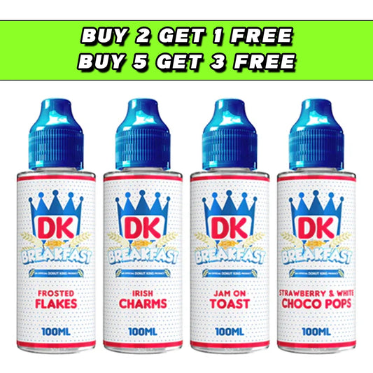 DK Breakfast 100ml Shortfill 0mg (70VG/30PG)