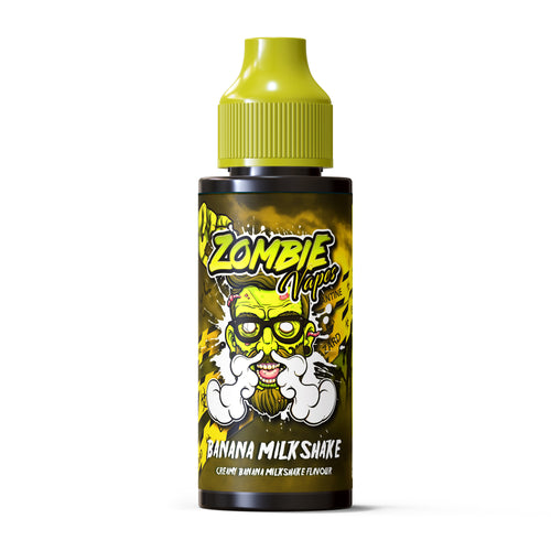 Banana Milkshake 100ml 70/30 E Liquid - Zombie Vapes