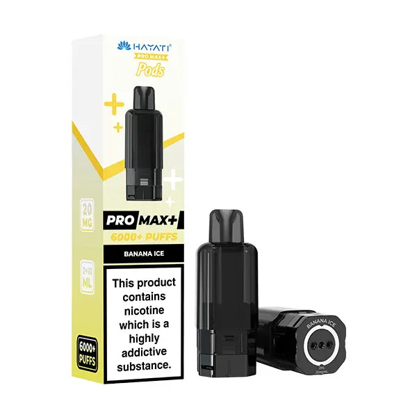 Hayati Pro Max Plus 6K Prefilled Pods | 20mg