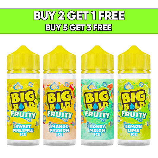 Big Bold Fruity Series 100ml 0mg (70VG/30PG)