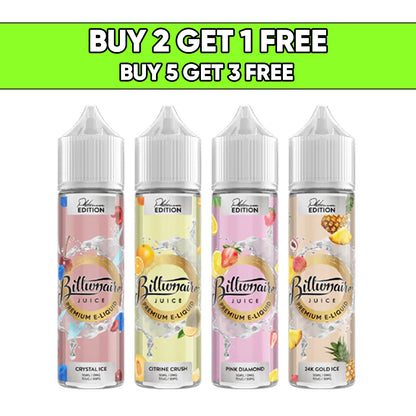 Billionaire Juice Platinum Edition 50ml 0mg (70VG/30PG)