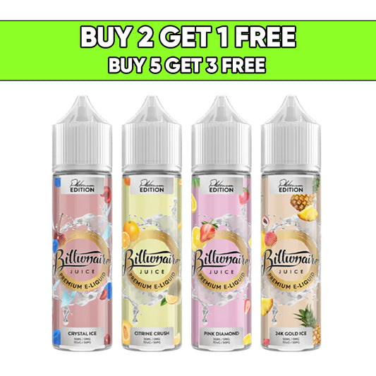 Billionaire Juice Platinum Edition 50ml 0mg (70VG/30PG)