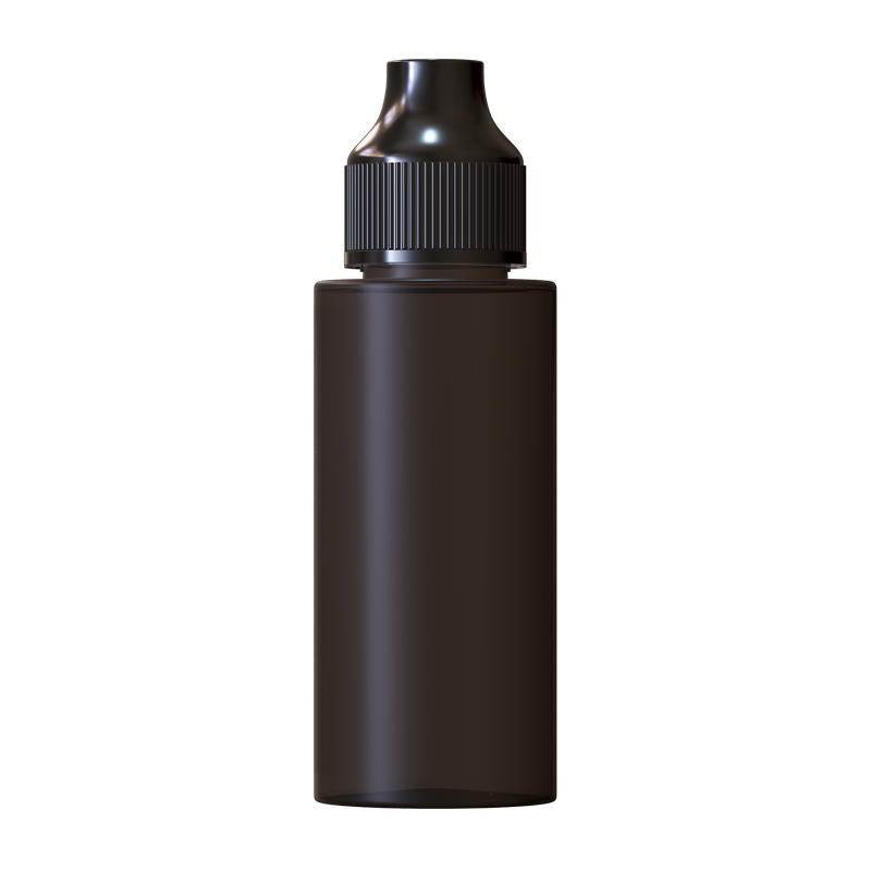 Black / Black 120ml e-Flip & Click® Shortfill Bottle (PET)