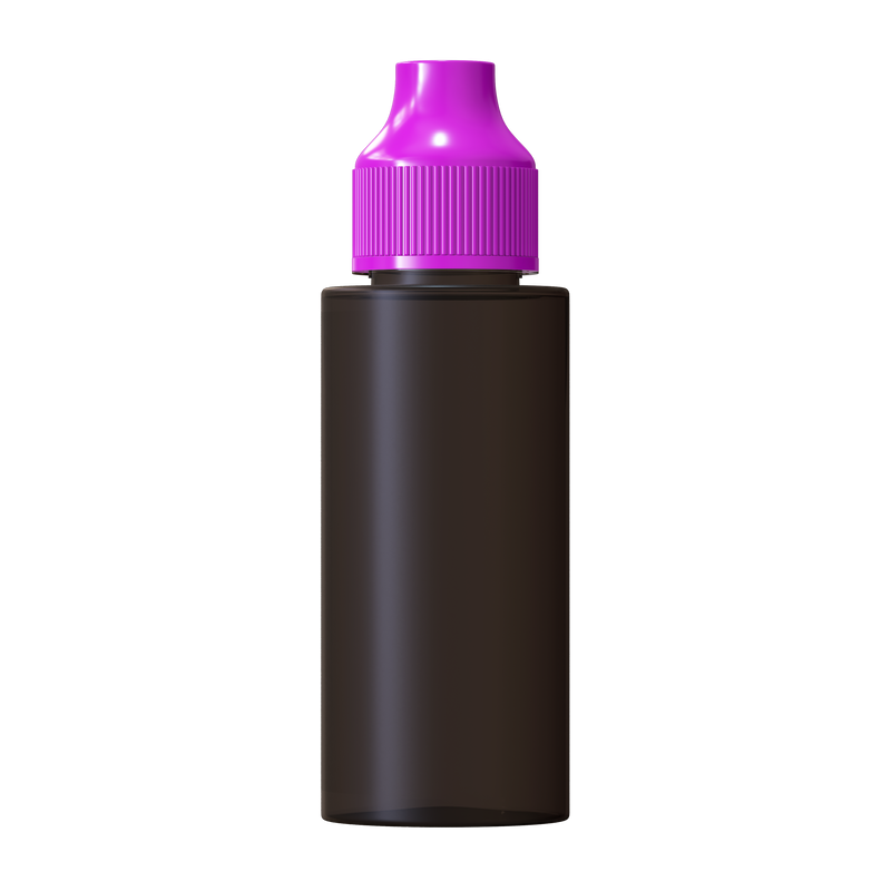 Black / Magenta 120ml e-Flip & Click® Shortfill Bottle (PET)