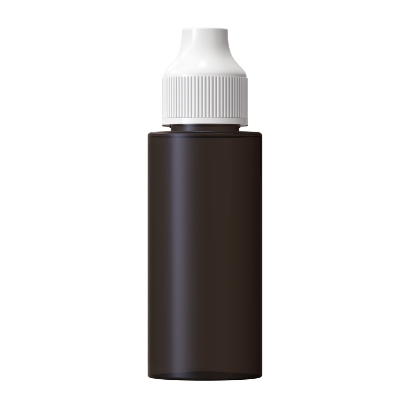 Botella de llenado corto (PET) e-Flip &amp; Click® de 120 ml