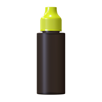 Black / Yellow 120ml e-Flip & Click® Shortfill Bottle (PET)