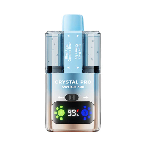 Blue Razz Gummy Bear / Blue Razz Cherry Ice 30k Switch 20mg