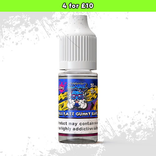 Blue Razz Gummy Bear 10ml Nic Salt E Liquid