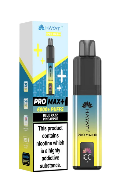 Hayati Pro Max Plus 6K 20mg Prefilled Pod Kit