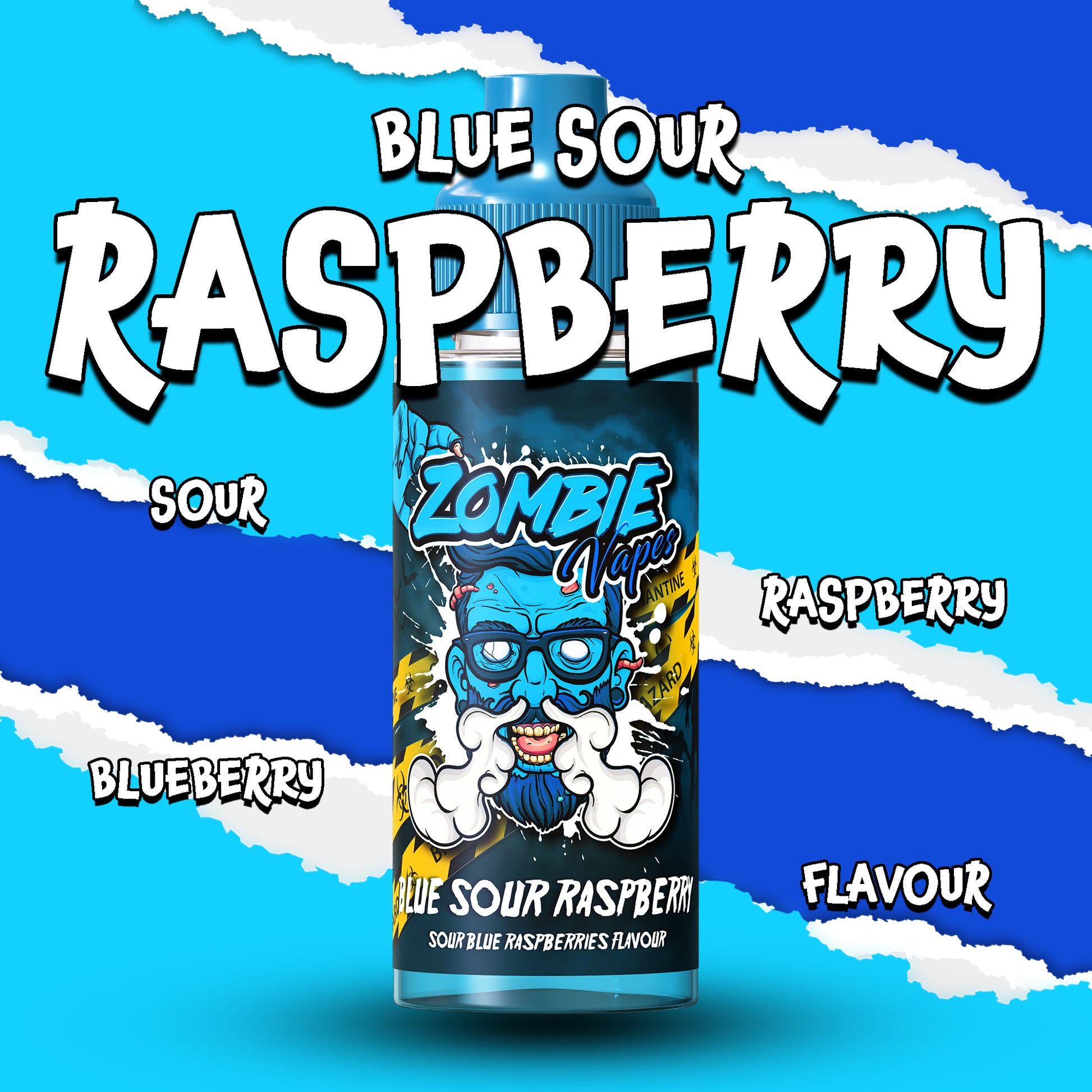 Blue Sour Raspberry Shortfill Vape Juice