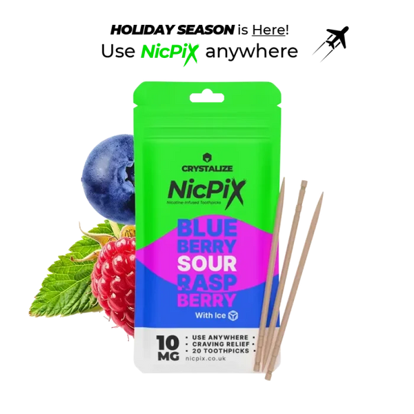 Crystalize Nicotine Toothpicks | NicPix 10mg Pack