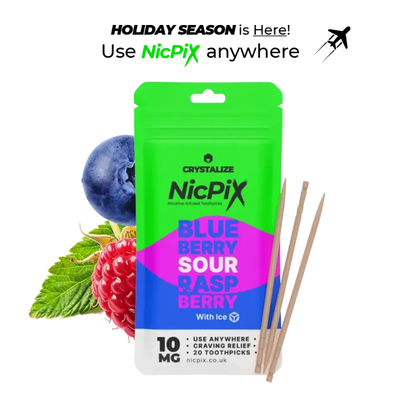 Crystalize Nicotine Toothpicks | NicPix 10mg Pack