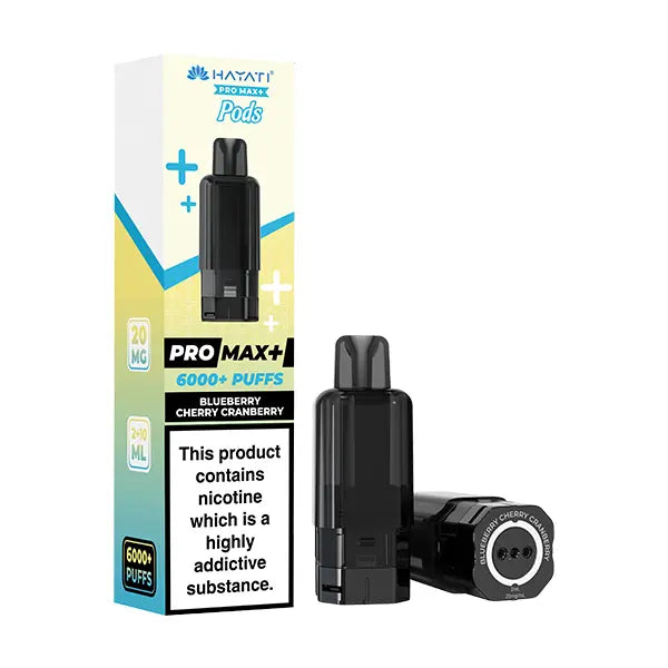 Hayati Pro Max Plus 6K Prefilled Pods | 20mg