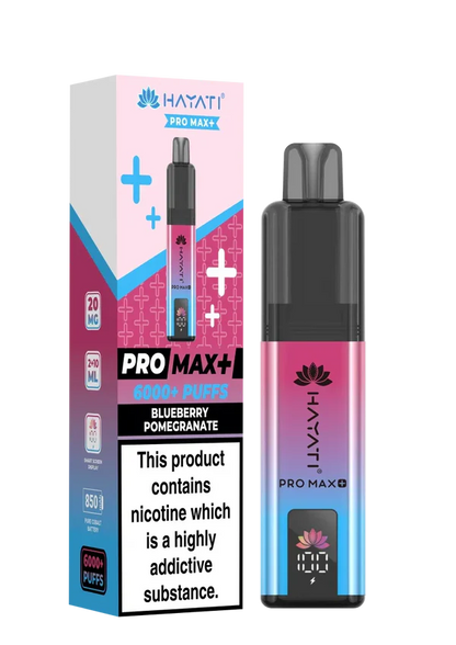 Hayati Pro Max Plus 6K 20mg Prefilled Pod Kit