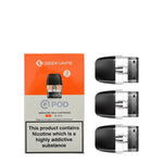 Geekvape Q Top Fill Replacement Pods - 3 Pcs (0.6Ohm, 0.8Ohm, 1.2Ohm) 2ml