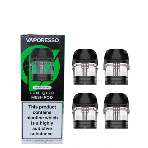Vaporesso Luxe Q Pods –  1.2Ω Mesh | 2 mL 4‑Pack