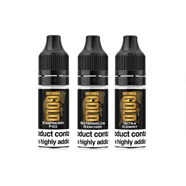 Britannia Gold 10ml 0mg E-Liquid