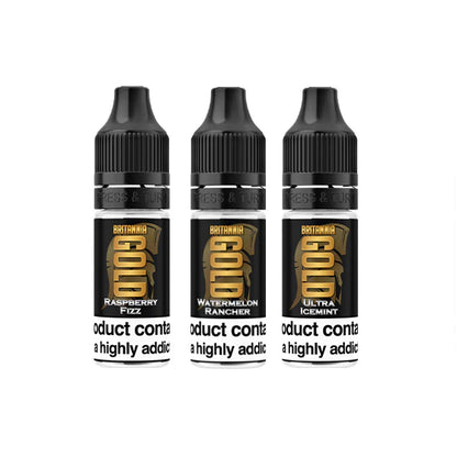 Britannia Gold 10ml 0mg E-Liquid