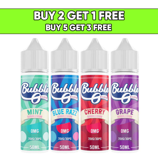 Bubble O 50ml Shortfill 0mg (70VG/30PG)