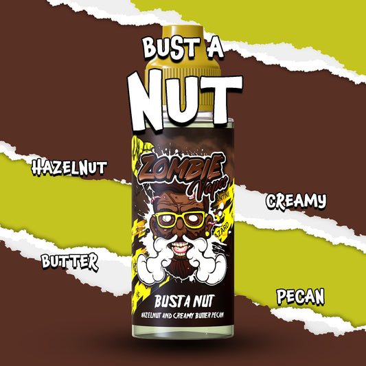 Bust A Nut Vape Liquid by Zombie Vapes