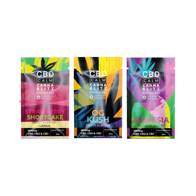 CBD Calm 1800mg Prefilled Pod | 2ml
