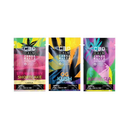 CBD Calm 1800mg Prefilled Pod | 2ml