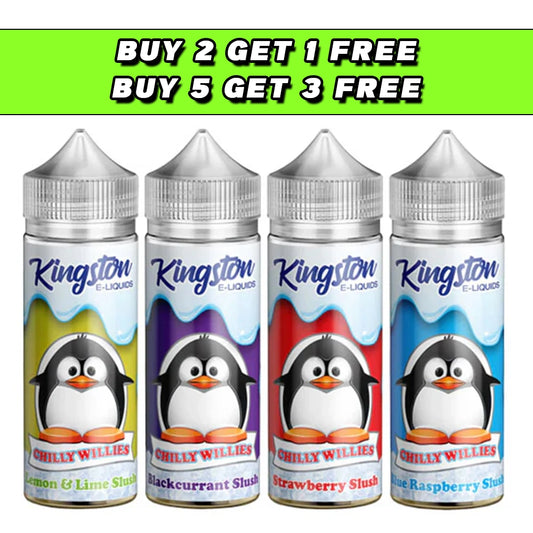 Kingston Chilly Willies 120ml Shortfill 0mg