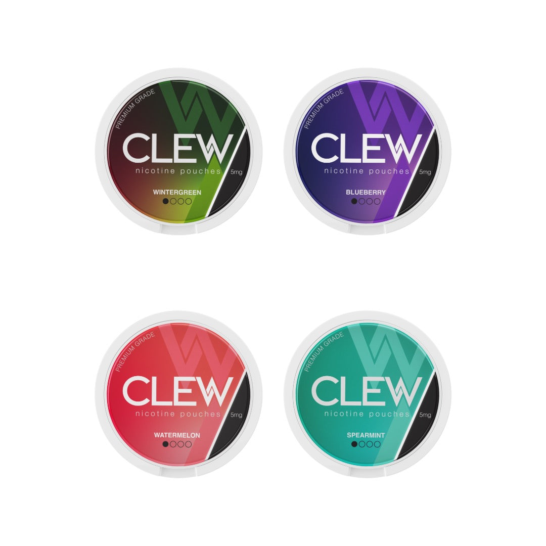 CLEW 5mg Nicotine Pouches 20 Pouches