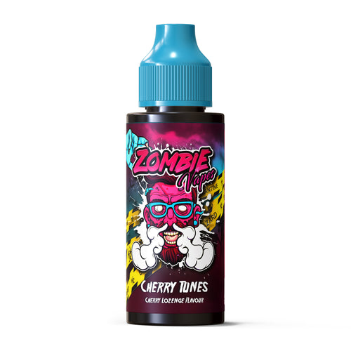 Cherry Tunes 100ml 70/30 E Liquid - Zombie Vapes