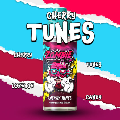 Cherry Tunes Vape Liquid by Zombie Vapes