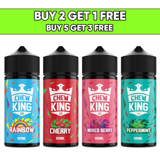 Chew King 100ml Shortfill – 0mg 70VG/30PG Vape Juice