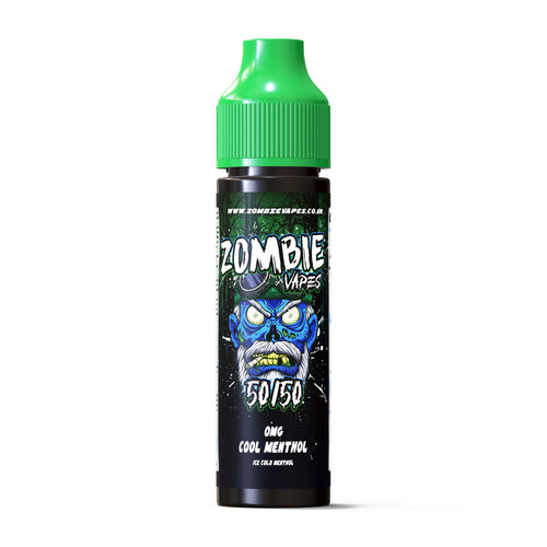 Cool Menthol 50ml 50/50 E Liquid - Zombie Vapes