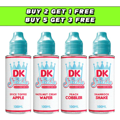 DK 'N' Shake 100ml Shortfill 0mg (70VG/30PG)