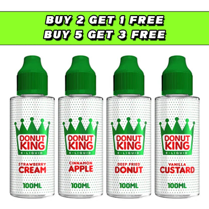 Donut King 100ml Shortfill 0mg (70VG/30PG)