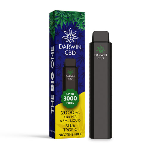 Darwin CBD Disposable –  Blue Tropic 2000mg