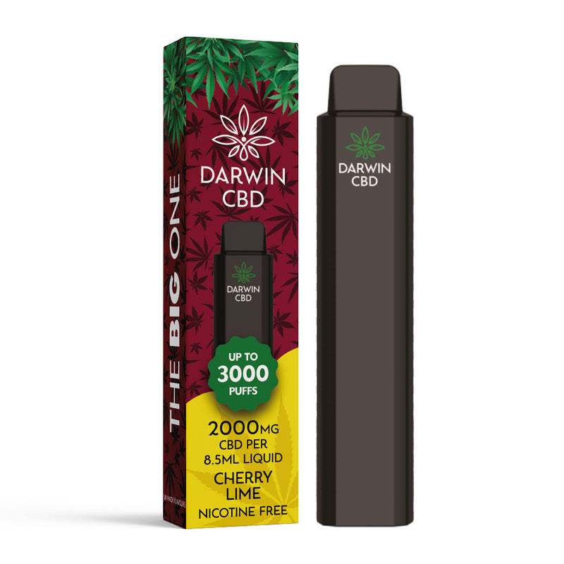 Darwin CBD Disposable – Cherry Lime 2000mg