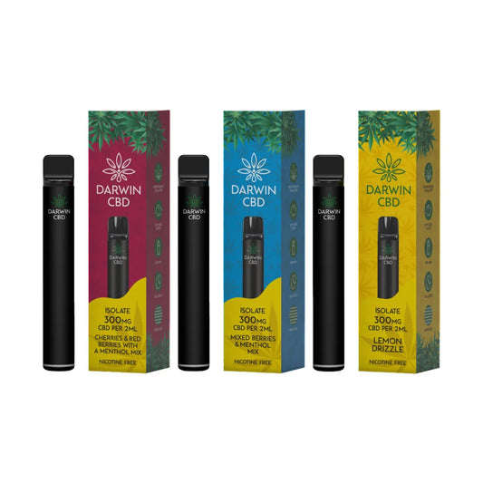 Darwin CBD 300mg Prefilled Pod Vape Kit 600 Puffs