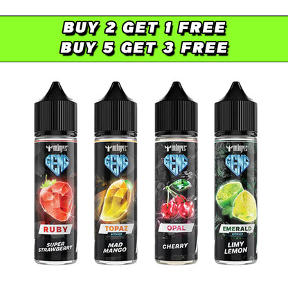 Dr Vapes Gems 50ml 0mg Shortfill (78VG/22PG)