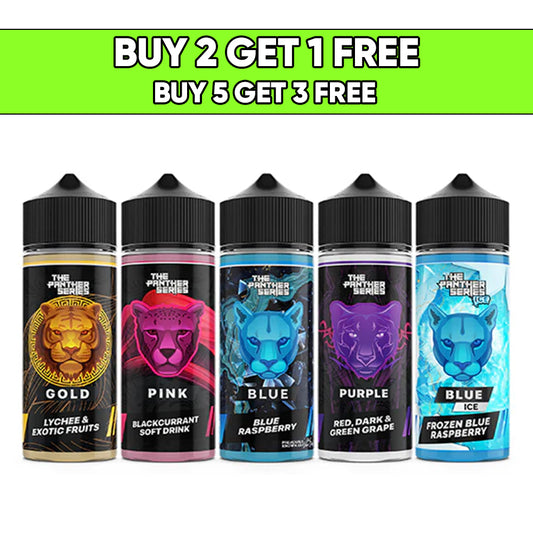 Dr Vapes Panther Series 100ml Shortfill 0mg (78VG/22PG)