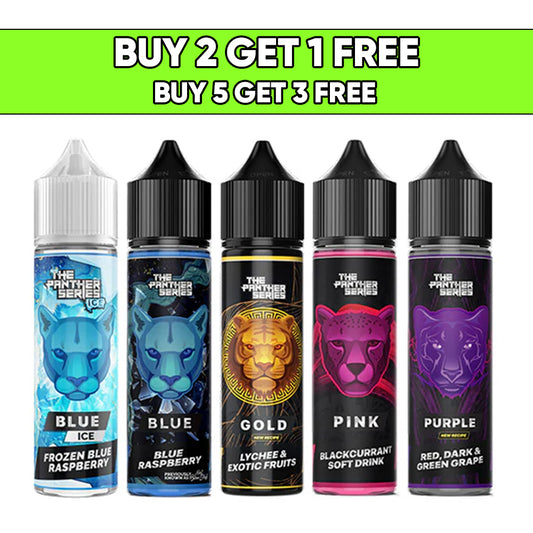 Dr Vapes Panther Series 50ml Shortfill 0mg (78VG/22PG)