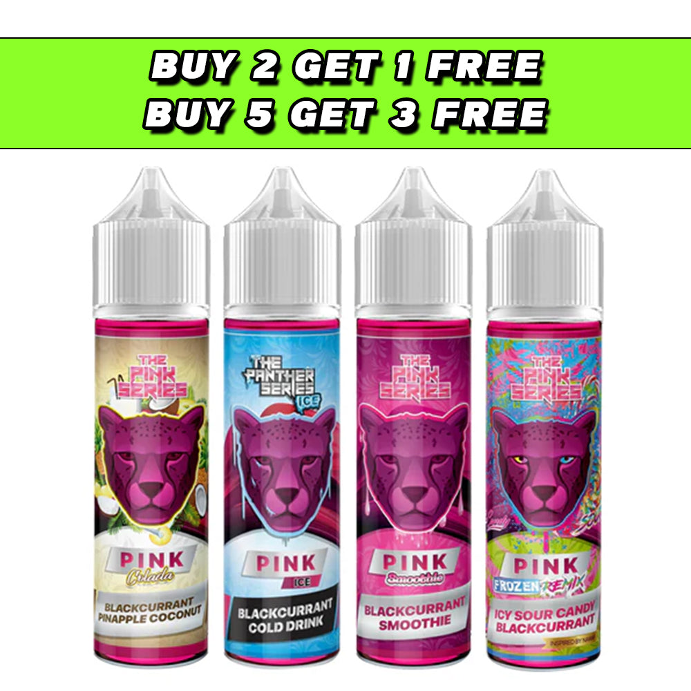 Dr Vapes Pink Series 50ml Shortfill (78VG/22PG)