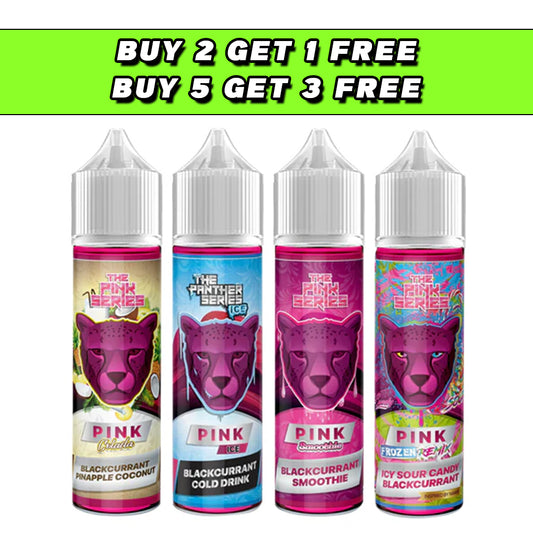 Dr Vapes Pink Series 50ml Shortfill (78VG/22PG)