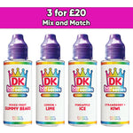 DK Bar Series 100ml Shortfill E-liquid 0mg (50VG/50PG)