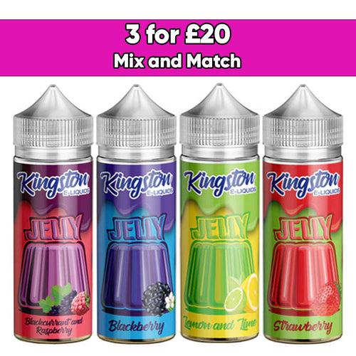 Kingston Jelly 120ml Shortfill 0mg (70VG/30PG)