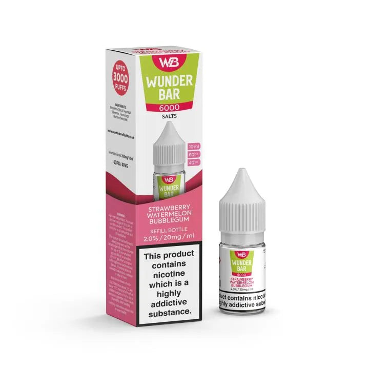 Strawberry Watermelon Bubblegum 20mg Nic Salt